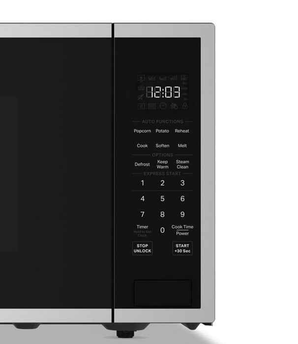 Four à micro-ondes de comptoir KitchenAid de 1,6 pi3 - acier inoxydable PrintShieldMC - YKMCS122SPS