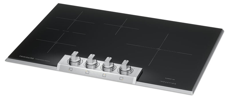 Surface de cuisson à induction Frigidaire Professional de 30 po à 4 brûleurs - acier inoxydable - PCCI3080AF