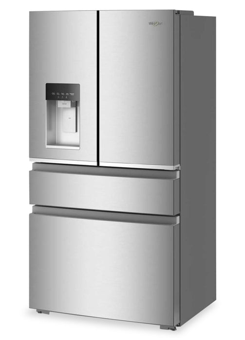 Réfrigérateur Whirlpool de 22 pi3 et de 36 po de profondeur comptoir véritable à portes françaises - acier inoxydable - WRMC5036RZ