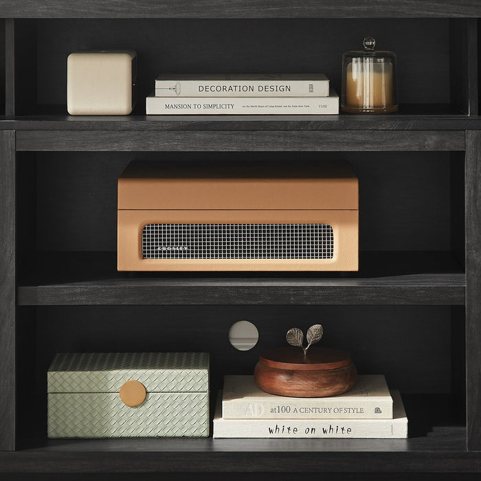 Meuble pour téléviseur Brenner de 64 po avec rangement et système de gestion des câbles pour téléviseurs jusqu’à 60 po - anthracite