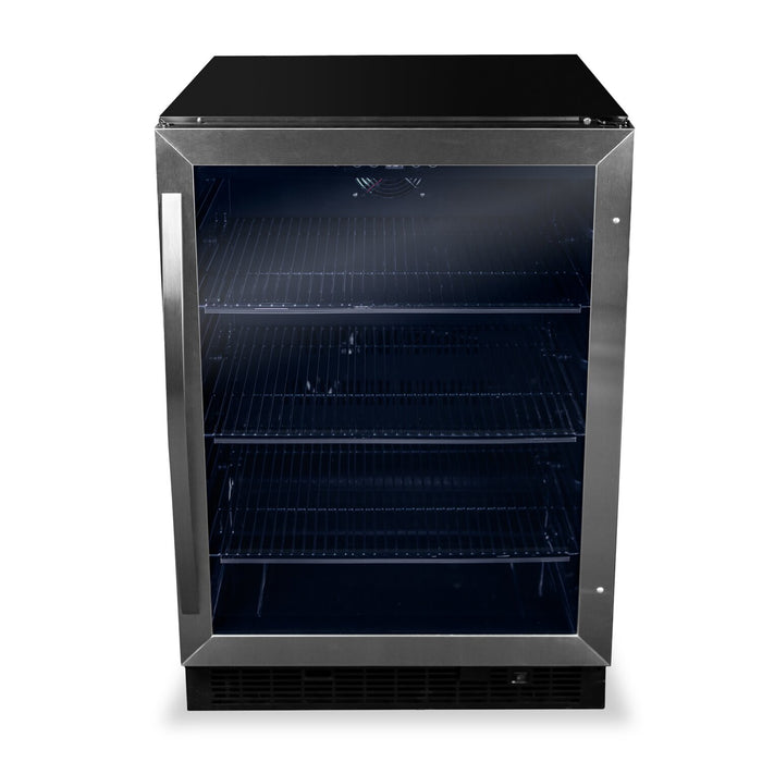 Refroidisseur à boissons Danby de 5,7 pi³ pour 154 canettes - acier inoxydable - DBC057A1BSS