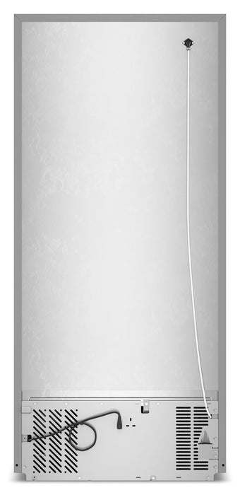 Réfrigérateur Whirlpool de 19 pi³ et de 29,5 po à congélateur supérieur avec refroidissement à couverture totale - noir - WRTX7419SB