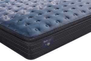 Matelas semi-ferme à Euro-plateau Back Logic 1.1 de Serta pour lit simple très long