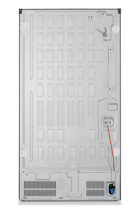 Réfrigérateur LG de 24 pi3 et de 36 po de profondeur comptoir Counter-Depth MAXMC à portes françaises avec système de charnières Zero ClearanceMC - LF24Z6330S