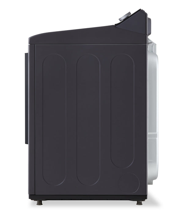 Sécheuse électrique LG de 7,3 pi³ avec vapeur - noir mat - DLEX8600BE