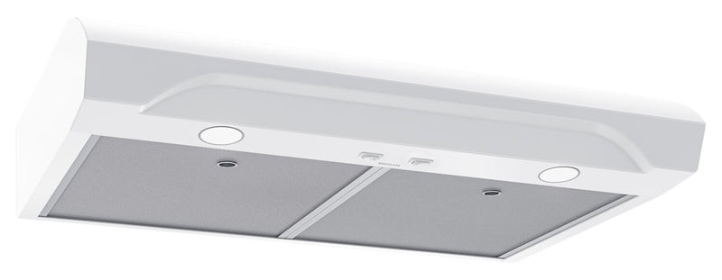 Hotte de cuisinière sous l'armoire Broan de série ALT1 de 30 po - blanche - ALT1303WW