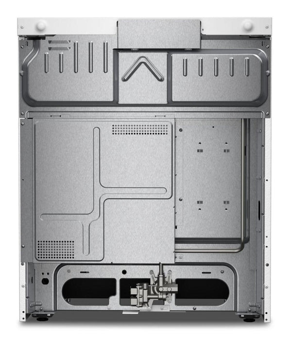 Cuisinière à gaz Whirlpool de 5 pi³ et de 30 po avec cuisson à air - blanche - WSGS5030SW