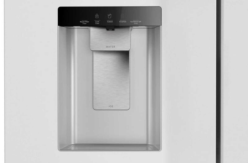 Réfrigérateur Whirlpool de 36 po et de 29 pi3 à portes françaises - blanc - WRMF3536SW