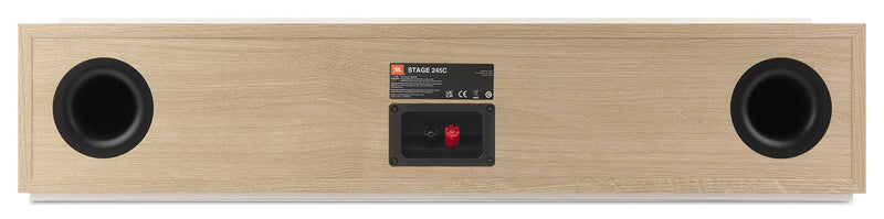 Haut-parleur central JBL Stage 245C à 2,5 voies avec 4 haut-parleurs (JBL245CWHT)