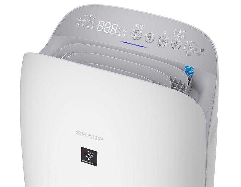 Purificateur d’air intelligent Sharp avec PlasmaclusterMD et humidificateur intégré - KCP110CW