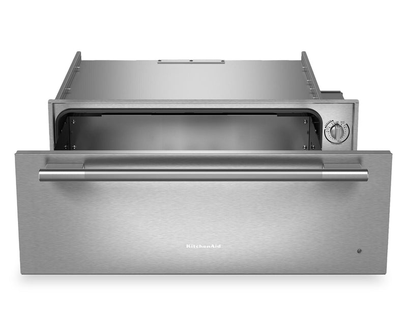 Tiroir-réchaud mijoteuse KitchenAid de 30 po - acier inoxydable PrintShieldMC - KWES730SPS
