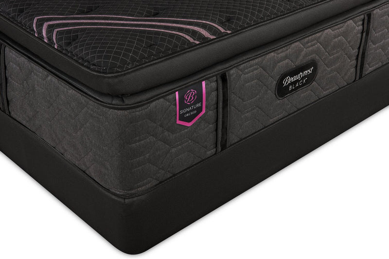 Ensemble Matelas à Euro-plateau épais Orchid Signature de Beautyrest BlackMD pour grand lit