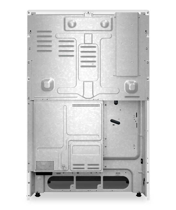 Cuisinière électrique Whirlpool de 5,3 pi3 et de 30 po avec friture à air sans préchauffage - blanche - YWFES7030SW