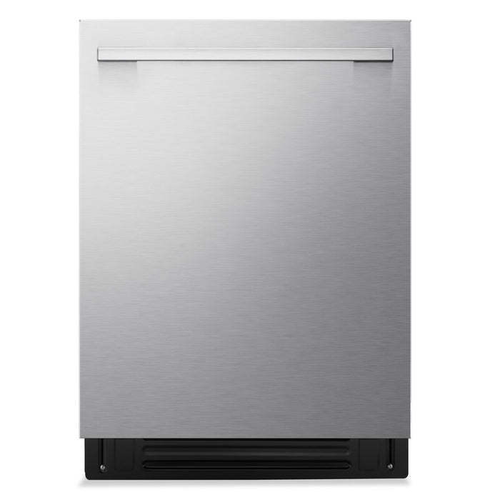 Lave-vaisselle encastré LG à 39 dBA de 24 po avec commandes sur le dessus et QuadWashMD Pro - acier inoxydable - LDNTH862S