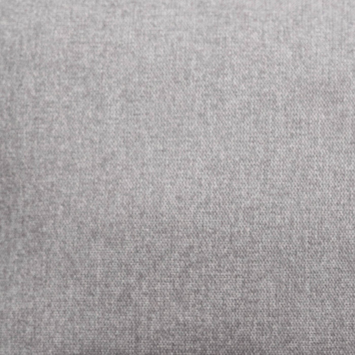 Sofa sectionnel Kassia de Kort & Co. 2 pièces en tissu d’apparence lin avec base et pattes en bois - gris