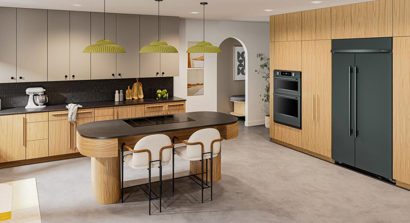 Réfrigérateur encastré KitchenAid de 42 po et de 25,5 pi³ à compartiments juxtaposés avec intérieur platine – genièvre - KBSN742SJP