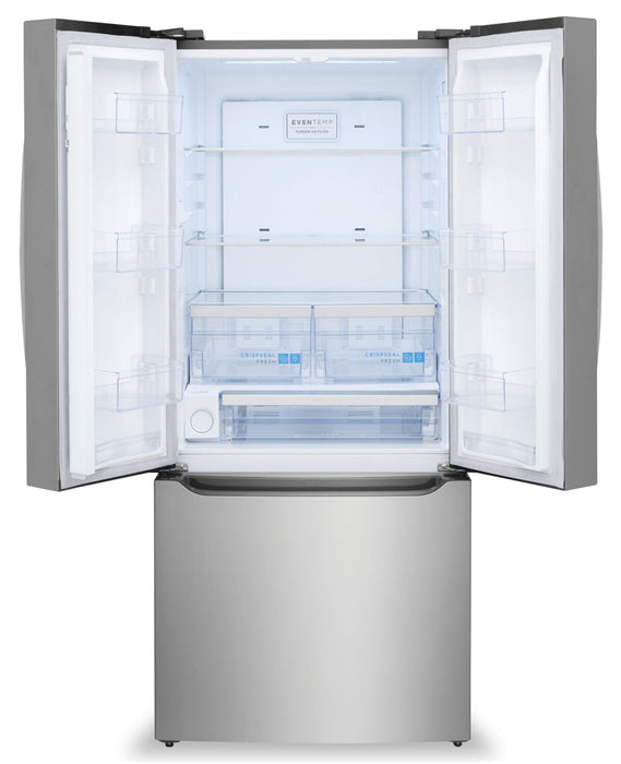 Réfrigérateur Frigidaire Gallery de 20 pi³ et de 30 po de profondeur standard à portes françaises - acier inoxydable Smudge-ProofMD - GRFN2023AF
