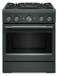 Cuisinière hybride KitchenAid de 4,1 pi3 avec mode de friture à air sans préchauffage - genièvre - KFDS930SJP