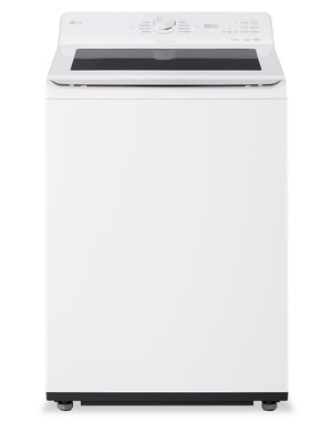 Laveuse intelligente LG à chargement par le haut de 5,8 pi3 avec EasyUnload et détection IA - blanc alpin - WT8200CW