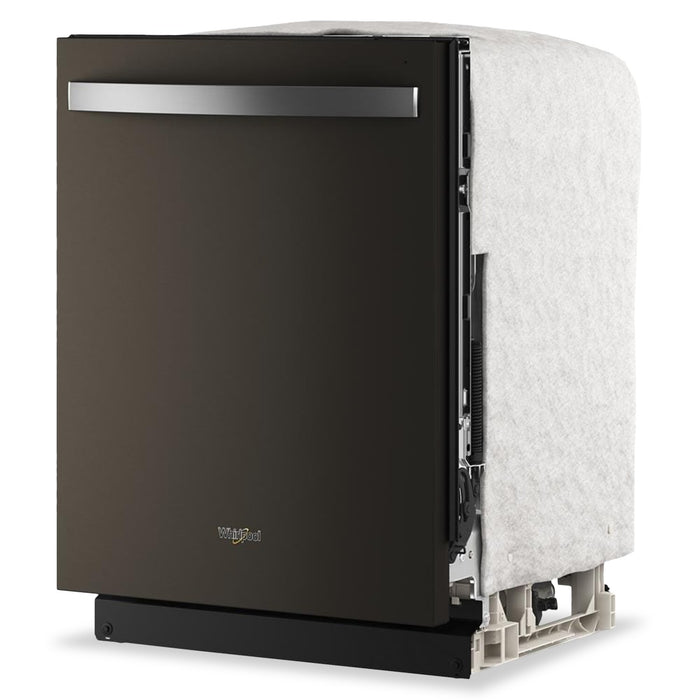 Lave-vaisselle encastré Whirlpool de 24 po, 47 dBA – acier inoxydable noir résistant aux traces de doigts - WDTS8024SV