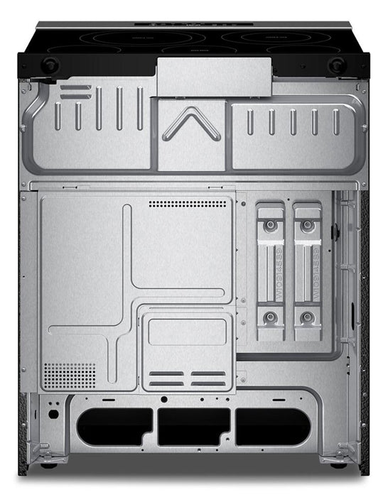 Cuisinière intelligente électrique Whirlpool de 5,3 pi3 et de 30 po avec mode sans préchauffage - acier inoxydable - YWSES3330TS