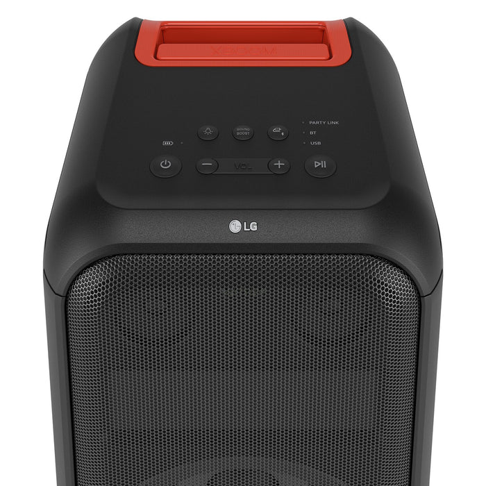 Haut-parleur de fête sans fil portatif XBOOM de LG coté IPX4 pour la résistance aux éclaboussures avec Bluetooth (XL7S.DCANLLK)