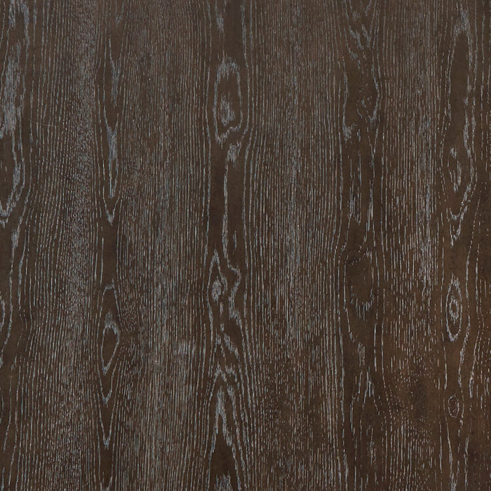 Chaise de salle à manger Metro en tissu de polyester - beige et brun