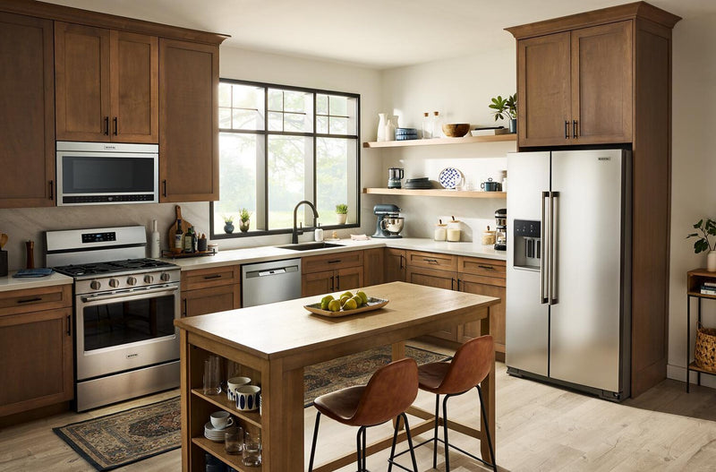 Réfrigérateur Maytag de 28.7 pi³ et de 36 po à compartiments juxtaposés - acier inoxydable résistant aux traces de doigts - MRSF6636RZ