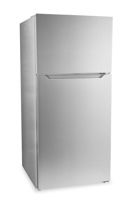 Réfrigérateur Danby de format appartement de 14,2 pi3 et de 27,56 po à congélateur supérieur - acier inoxydable - DFF142E1SSDB 