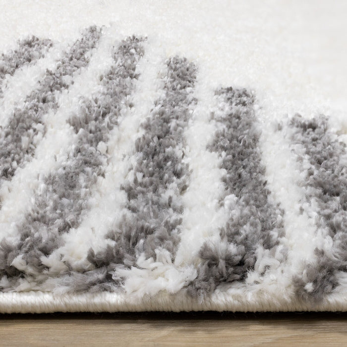 Carpette à poil long Pascal - 5 pi 3 po x 7 pi 7 po