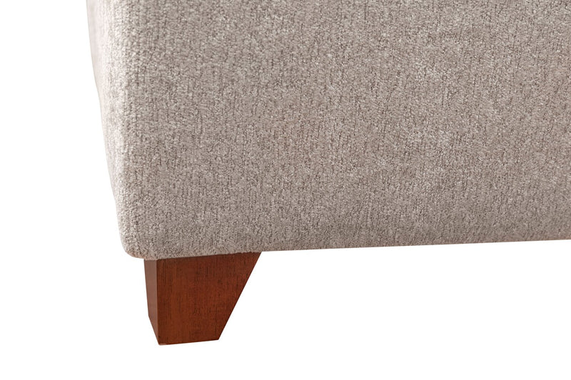 Fauteuil d'appoint Zello 29,75 po en tissu d'apparence lin - Lin