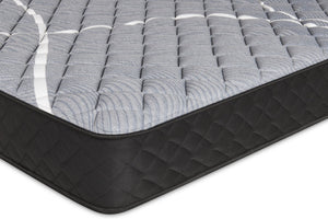 Matelas ferme à plateau régulier dans une boîte White Birch de Springwall pour lit double
