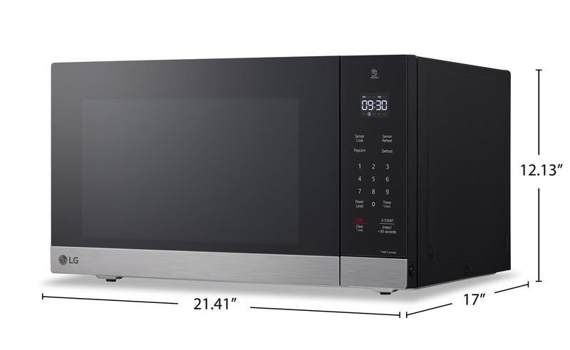 Four à micro-ondes de comptoir LG NeoChefMC de 1,5 pi3 avec technologie Smart Inverter et cuisson par capteur - MSER1590S
