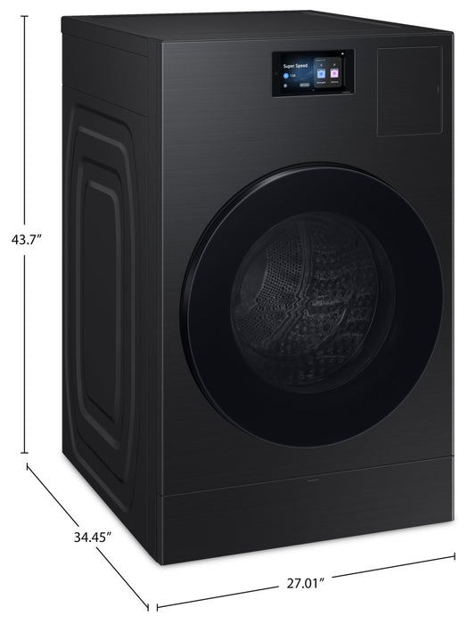 Laveuse-sécheuse tout-en-un IA Laundry ComboMC Bespoke de Samsung de série F900 de 6,1 pi³ - WD90F53AVBAC