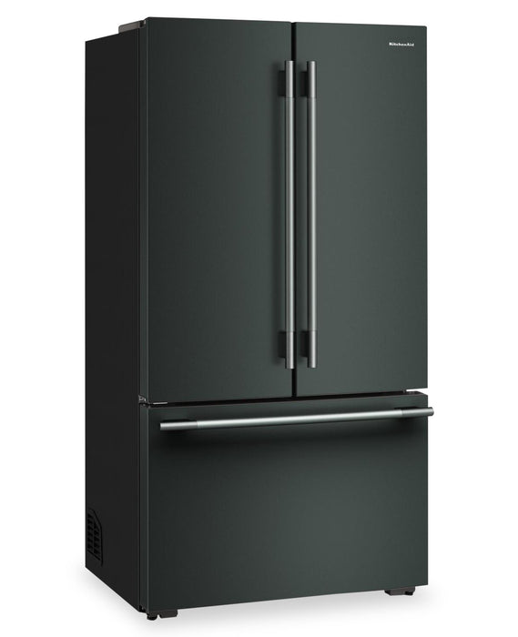 Réfrigérateur KitchenAid de 36 po et de 24 pi3 de profondeur comptoir à portes françaises - genévrier - KRFC236SJP