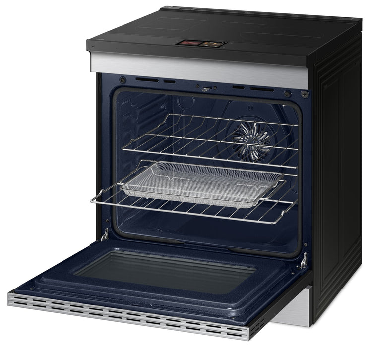 Cuisinière intelligente à induction encastrée Samsung de 6,3 pi³ avec caméra de four - acier inoxydable - NSI6DG9900SRAC