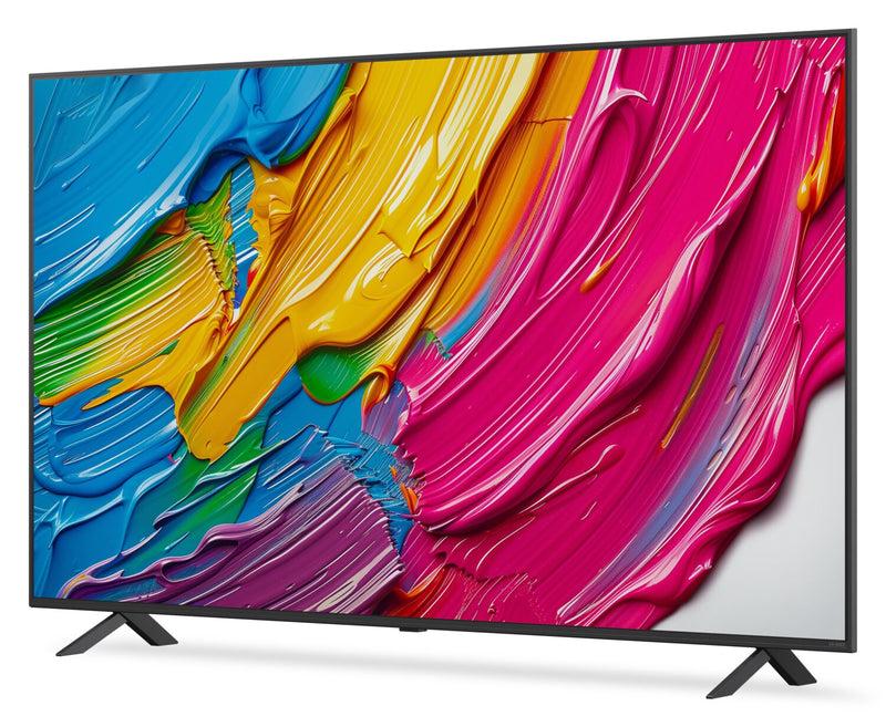 Téléviseur intelligent QNED LG QNED80 UHD 4K de 65 po avec webOS (65QNED80AUA.ACC) - modèle 2025