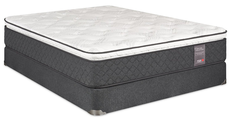 Ensemble matelas moyen à plateau-coussin Encore Atmosphere de Springwall pour lit double 