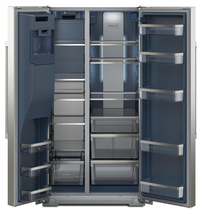 Réfrigérateur Maytag de 28.7 pi³ et de 36 po à compartiments juxtaposés - acier inoxydable résistant aux traces de doigts - MRSF6636RZ