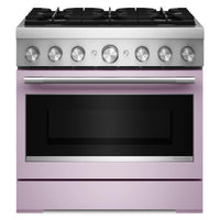 Cuisinière hybride KitchenAid de 5,1 pi3 avec friture à air sans préchauffage - fleurs sauvages - KFDS936SWF