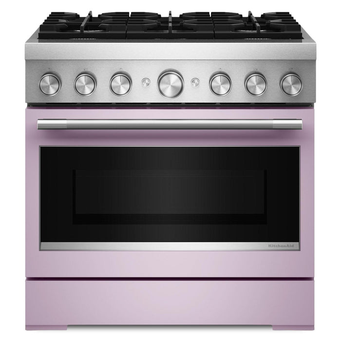 Cuisinière hybride KitchenAid de 5,1 pi3 avec friture à air sans préchauffage - fleurs sauvages - KFDS936SWF 