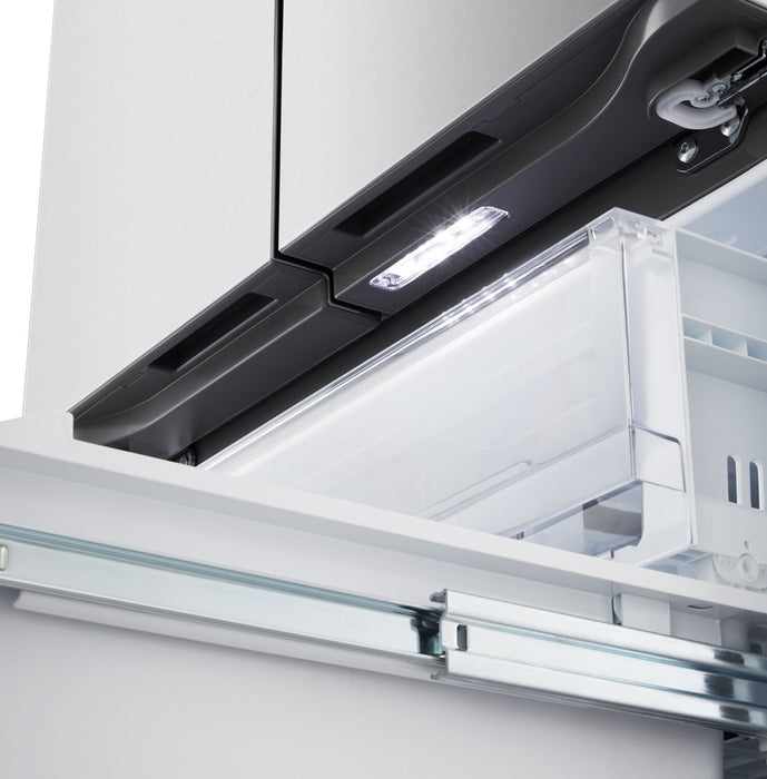 Réfrigérateur intelligent LG de 33 po et de 25 pi³ à portes françaises - acier inoxydable - LF25S6000S 