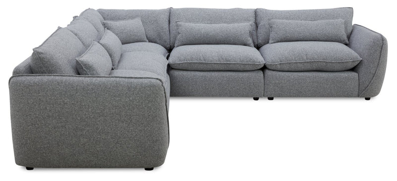 Sofa sectionnel Monaco 5 pièces - gris