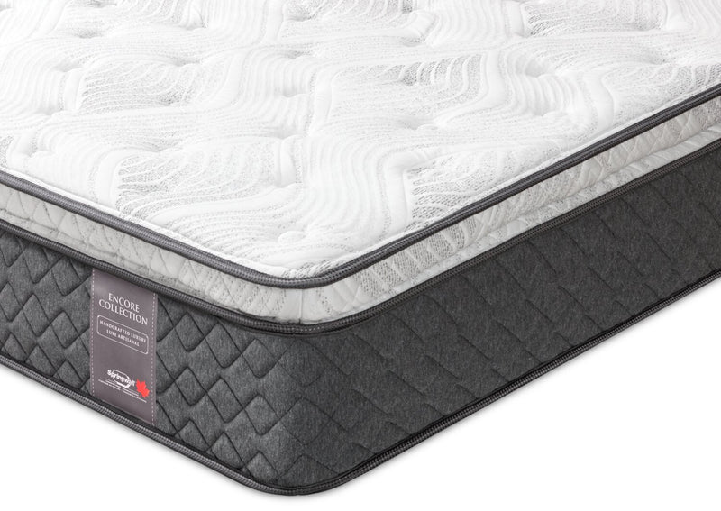 Matelas moyen à plateau-coussin Encore Atmosphere de Springwall pour grand lit 