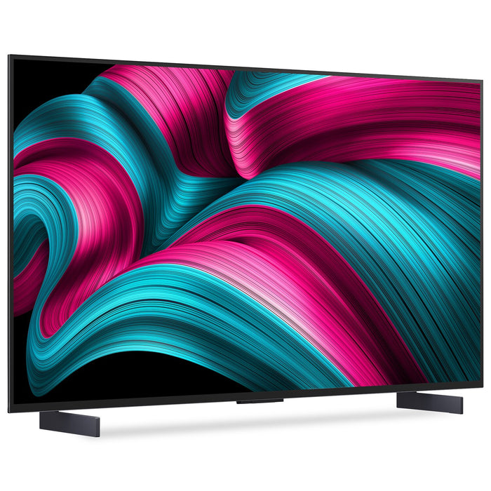 Téléviseur intelligent DELO evo LG C5 UHD 4K de 42 po avec IA et webOS (OLED42C5PUA.ACC) - modèle 2025