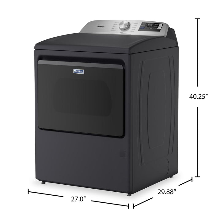 Sécheuse électrique Maytag de 7,4 pi³ - acier minuit - YMED6205RF