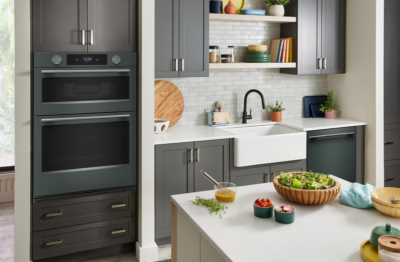 Four mural combiné intelligent électrique KitchenAid de 30 po - genévrier - KOEC730SJP