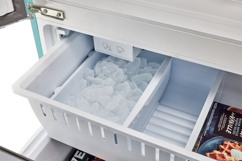 Réfrigérateur Classic Rétro par Unique de 36 po et de 21,4 pi3 de profondeur comptoir - turquoise brume marine - UGP-595L T AC