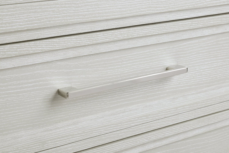 Commode verticale Vida de 38 po (L) x 52 po (H) à 5 tiroirs pour la chambre à coucher - sable