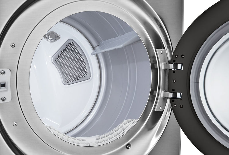 Sécheuse électrique intelligente LG à chargement frontal de 7,4 pi3 avec AI Sensor DryMC - acier graphite -  DLEX5800V